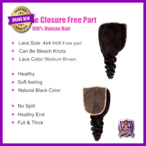 Brazilian Virgin Human Hair Extensions Body Wave Bundles with Lace Closure